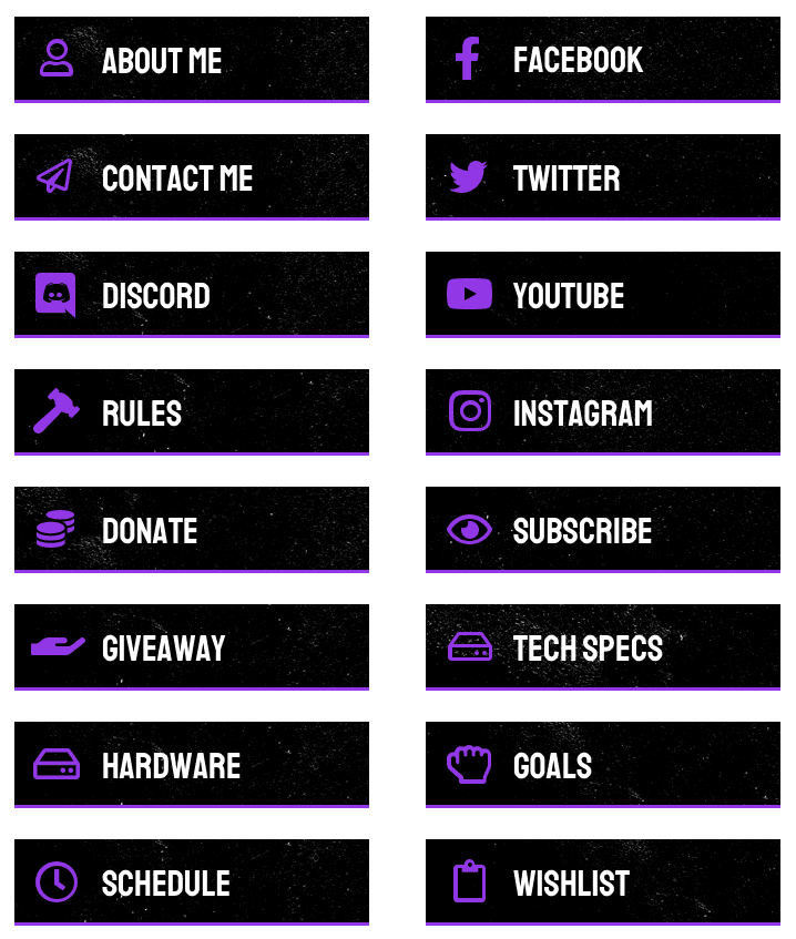 Twitch Panels 017